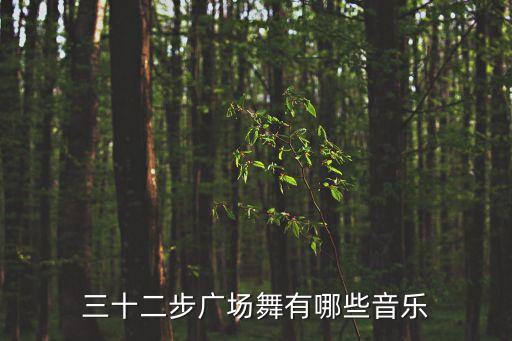 三十二步广场舞有哪些音乐