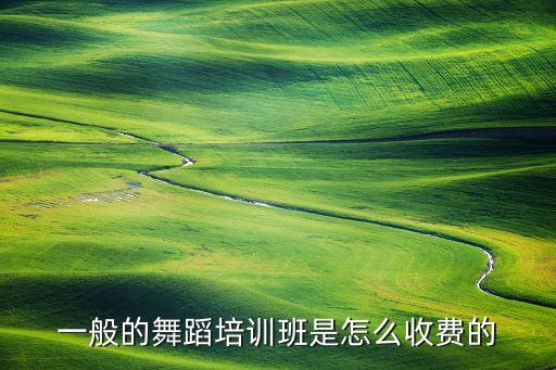 一般的舞蹈培训班是怎么收费的