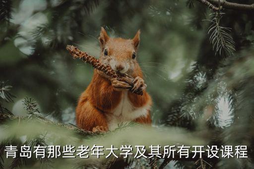 即墨老年大学教什么，青岛有那些老年大学及其所有开设课程