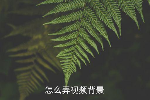动态视频背景，如何将视频文件设置成桌面背景当动态桌布用