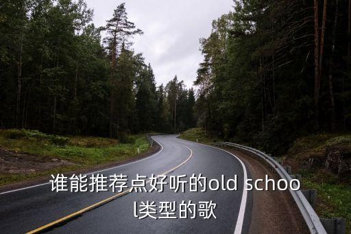 谁能推荐点好听的old school类型的歌