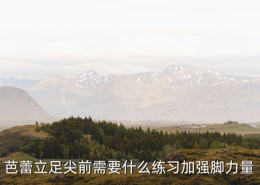 芭蕾舞点脚尖怎么练，芭蕾舞演员怎样踮脚尖