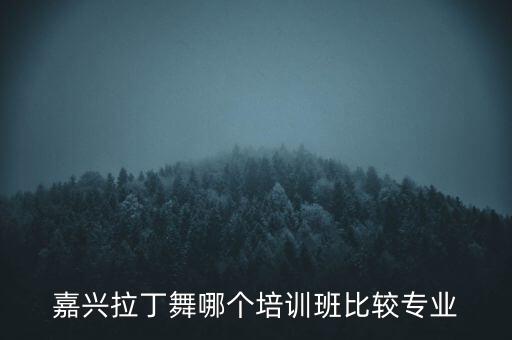 嘉兴儿童学拉丁舞哪里好，请问嘉定哪里教小孩学拉丁舞比较好