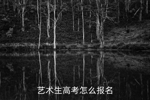 高考艺考怎么报名，艺术生高考怎么报名