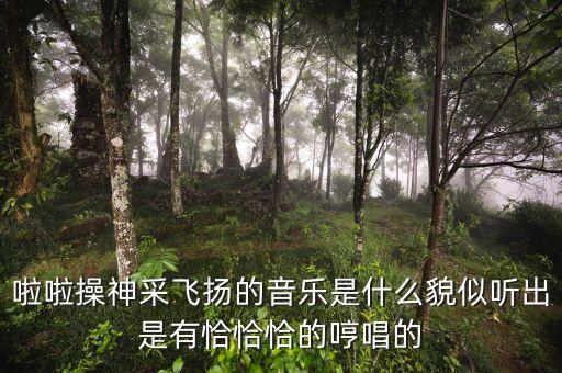 啦啦操神采飞扬的音乐是什么貌似听出是有恰恰恰的哼唱的