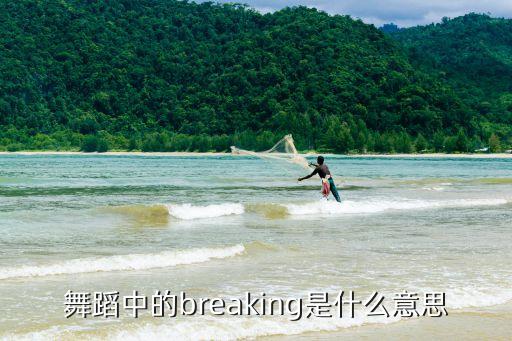 舞蹈里面的breaking是什么意思，舞蹈中的breaking是什么意思