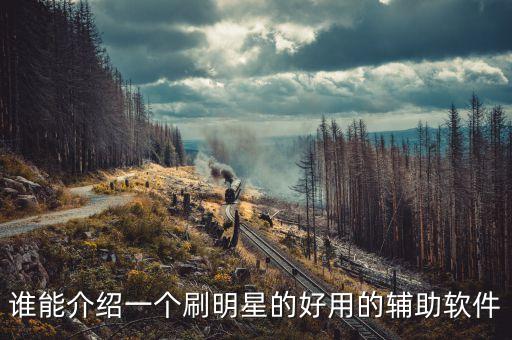 谁能介绍一个刷明星的好用的辅助软件