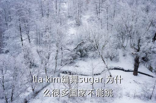 lia kim编舞sugar 为什么很多国家不能跳