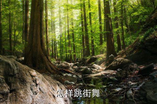 怎样跳街舞