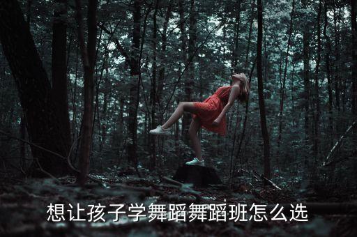 想让孩子学舞蹈舞蹈班怎么选