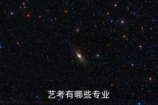 艺考有哪些专业