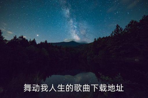 舞动我人生的歌曲下载地址