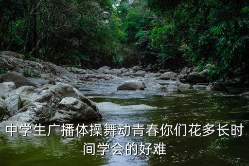 舞动青春广场舞还要等多久，中学生广播体操舞动青春你们花多长时间学会的好难