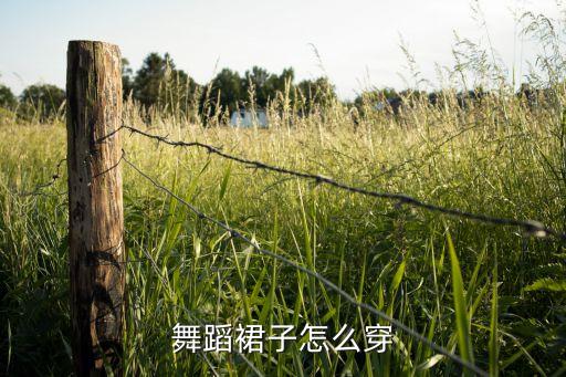 舞蹈裙子怎么穿