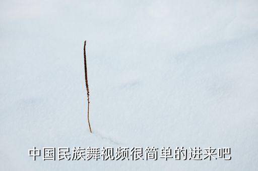 中国民族舞视频很简单的进来吧