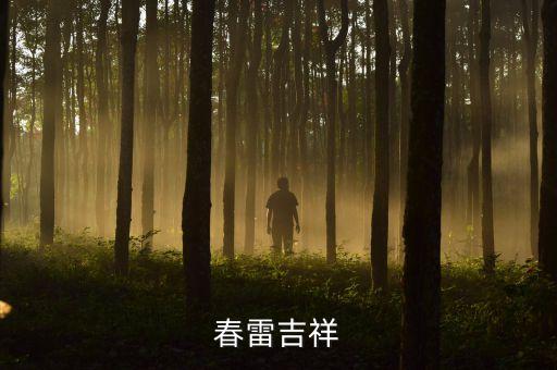 春雷吉祥