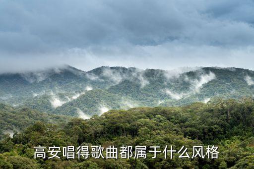 高安唱得歌曲都属于什么风格