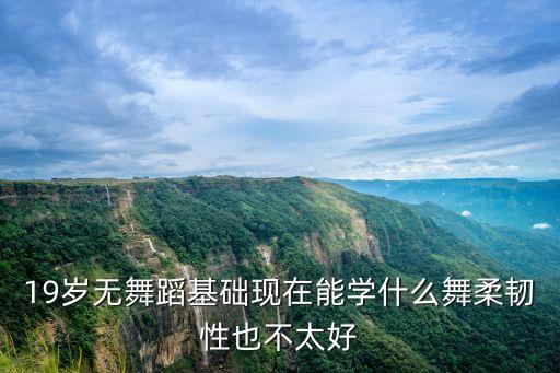 学什么舞不用柔韧性好，学什么舞不需要太好的柔韧性