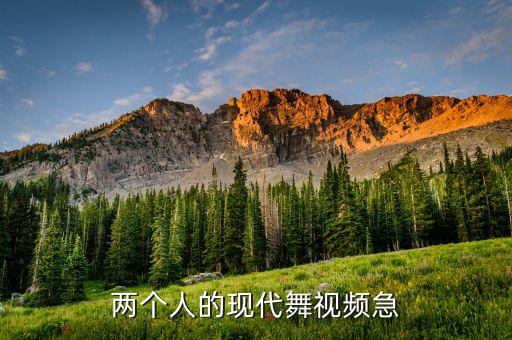 两个人的现代舞视频急