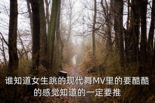 现代舞蹈视频女生版，现代舞的视频