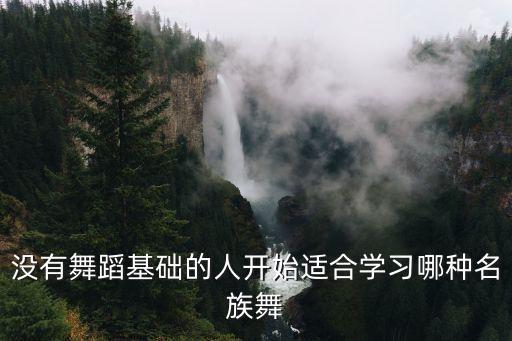没有舞蹈基础的人开始适合学习哪种名族舞