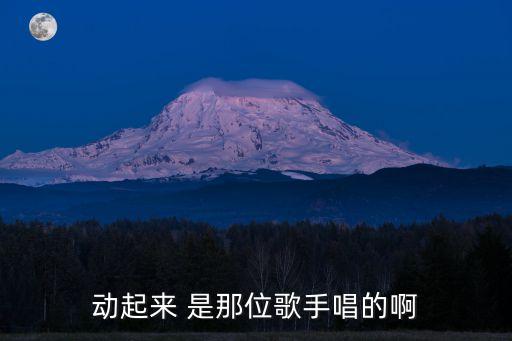 动起来 是那位歌手唱的啊