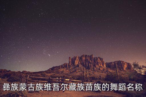 广场舞情到花开是什么民族的舞，民族舞蹈名称至少说5个