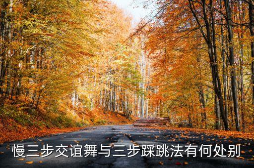 三步踩是什么舞种，三步舞是什么舞种