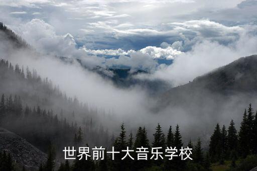 世界前十大音乐学校