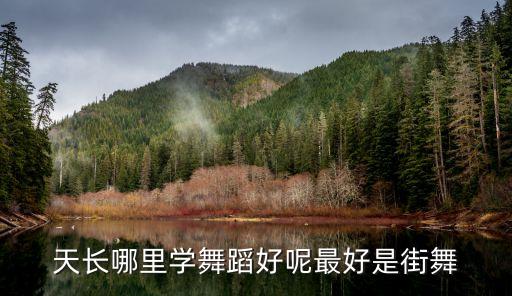 天长哪里学舞蹈好呢最好是街舞