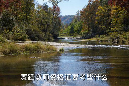 舞蹈老师考证需要考哪些，考拉丁舞教师证要考些什么
