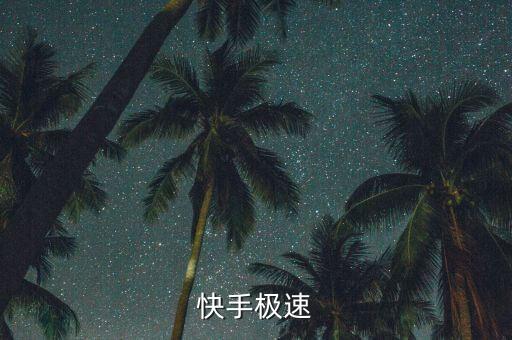 快手极速