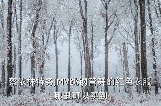 蔡依林特务JMV跳钢管舞的红色衣服哪里可以买到