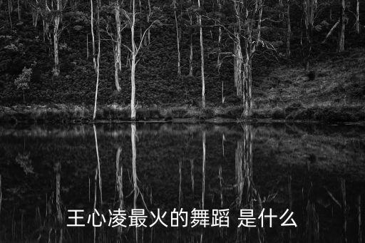 王心凌最火的舞蹈 是什么