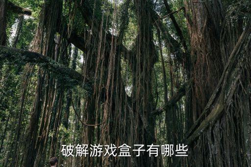 破解游戏盒子有哪些