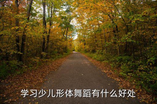 学习少儿形体舞蹈有什么好处