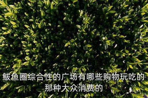 海渊有什么广场，厦门有哪些广场