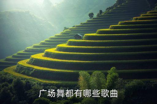 广场舞的歌有哪些，广场舞好听的歌曲有那些