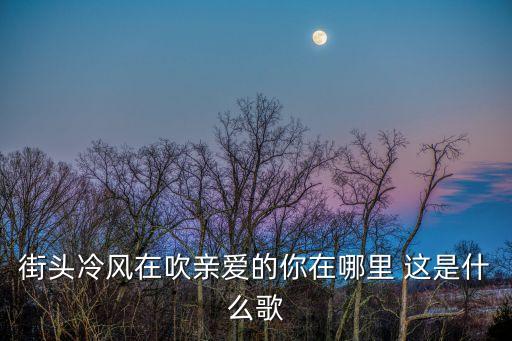 广场 亲爱的你在哪里，亲爱的你在哪里是谁唱的啊