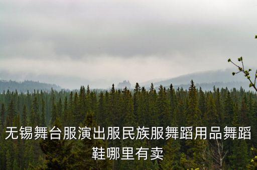 无锡舞台服演出服民族服舞蹈用品舞蹈鞋哪里有卖