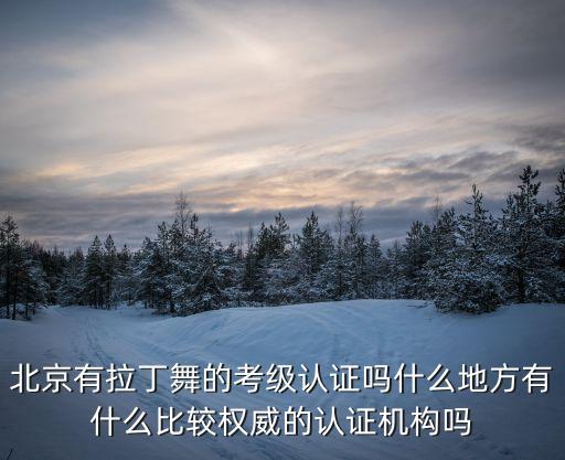 北京舞蹈协会在哪里，北京有拉丁舞的考级认证吗什么地方有什么比较权威的认证机构吗