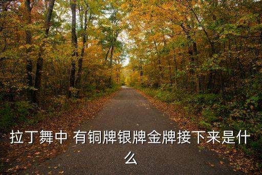 拉丁舞中 有铜牌银牌金牌接下来是什么