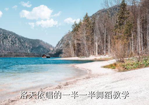 哔哩哔哩 舞蹈教学，洛天依唱的一半一半舞蹈教学