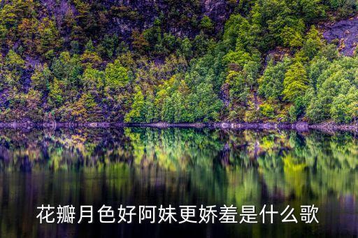 花瓣月色好阿妹更娇羞是什么歌