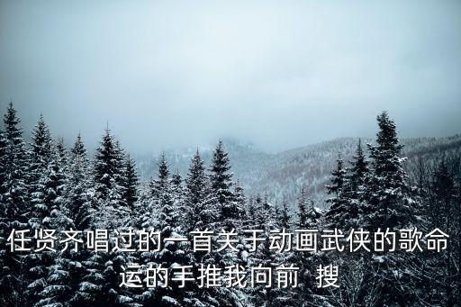 任贤齐唱过的一首关于动画武侠的歌命运的手推我向前  搜