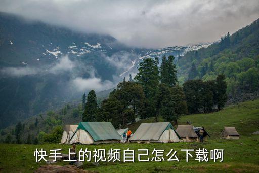快手视频链接提取下载，怎样把快手视频保存到移动硬盘里