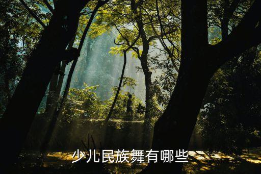 少儿民族舞有哪些