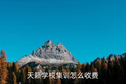 天籁学校集训怎么收费