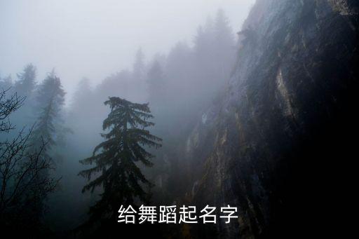中国舞又叫什么名字好听，给起个热舞名字
