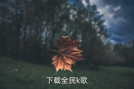 下载全民k歌